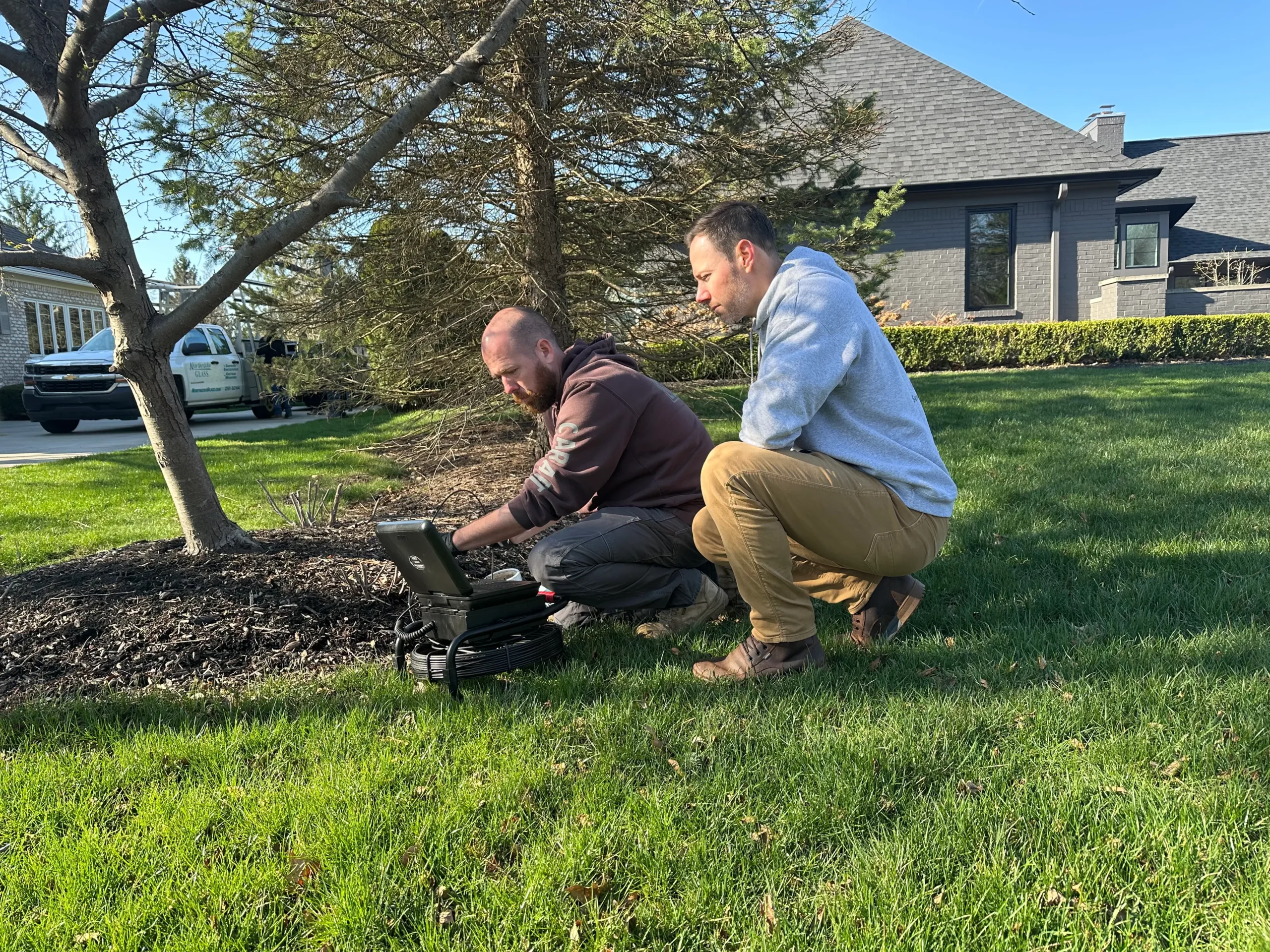 sewer camera field inspection in indianapolis indiana